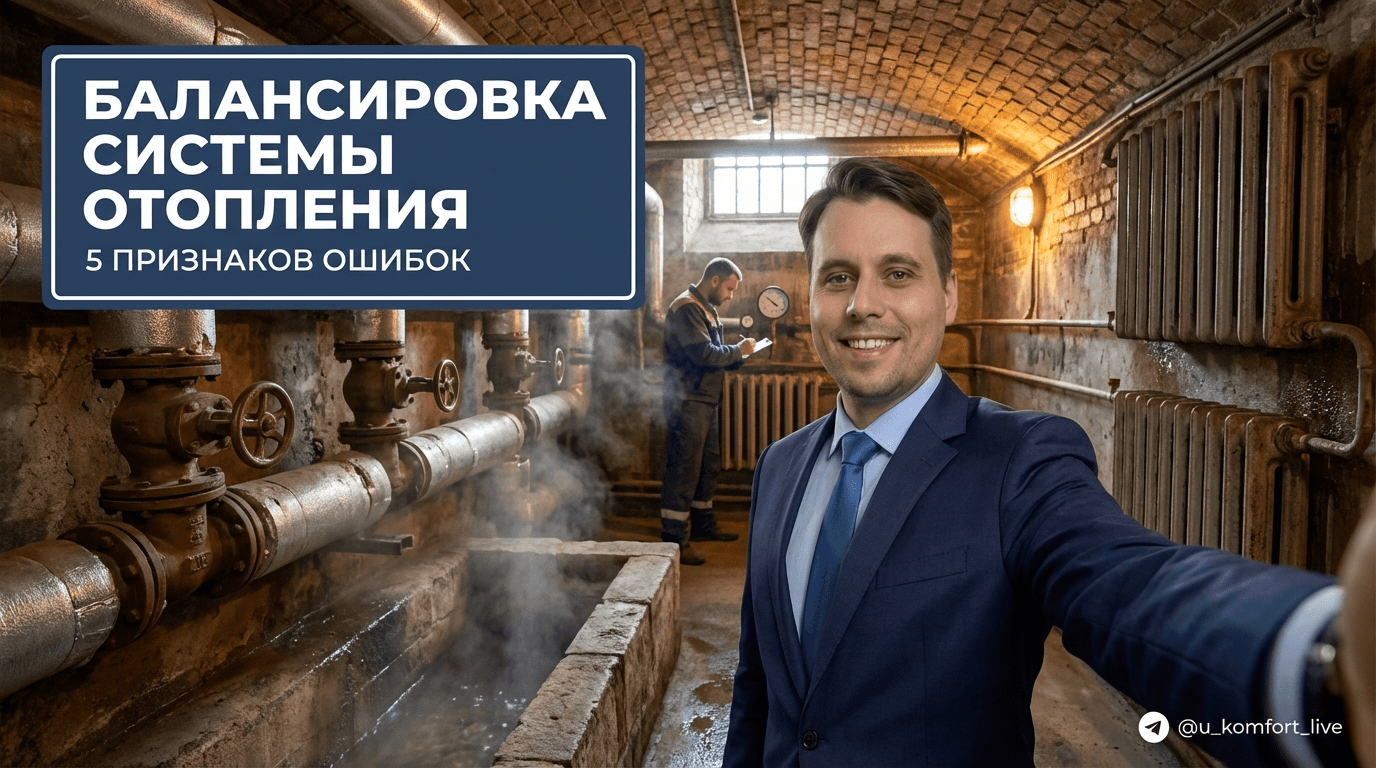 Балансировка системы отопления: 5 признаков ошибок в разводке и радиаторах