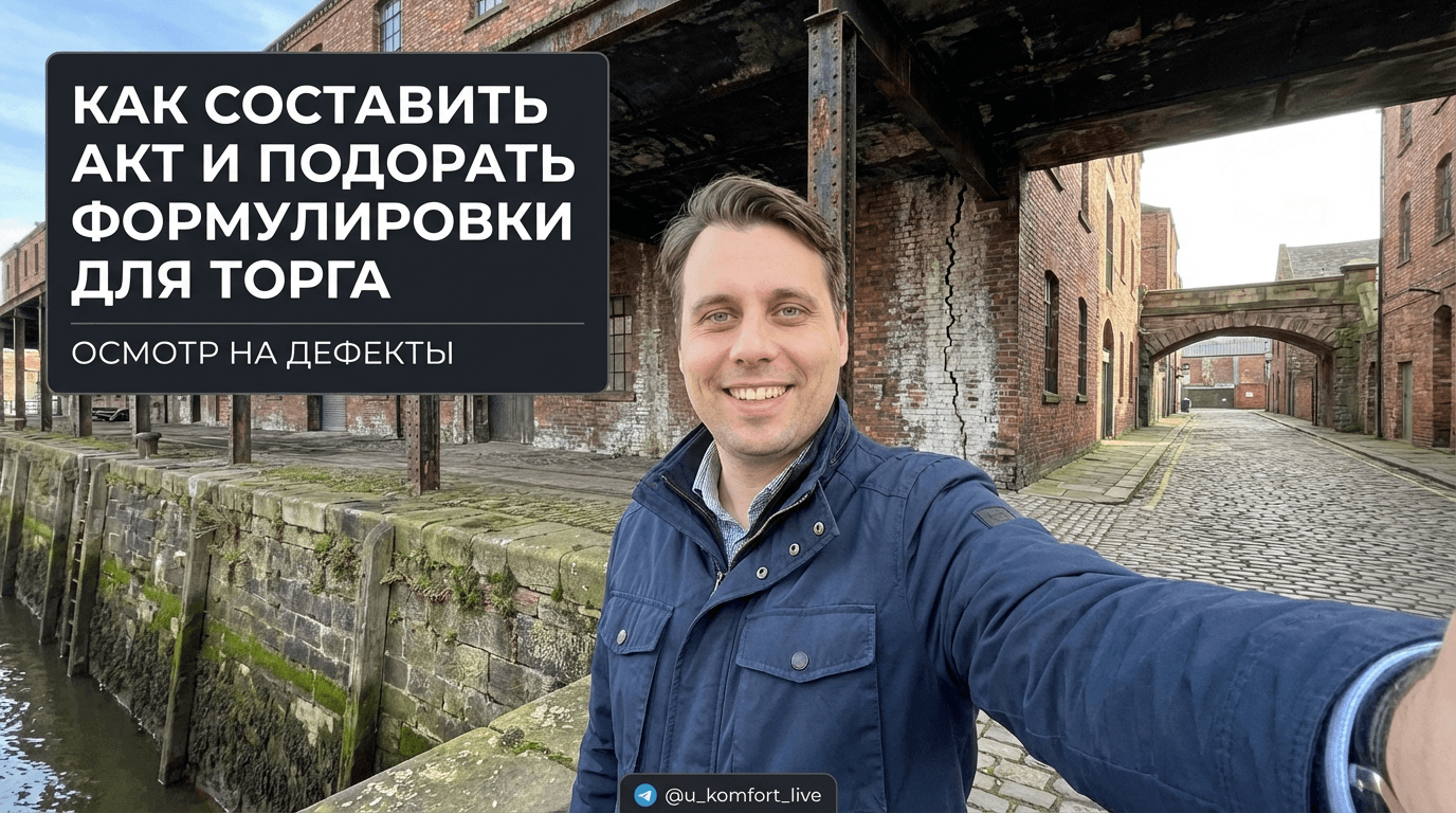 Осмотр на дефекты: как составить акт и подобрать формулировки для торга