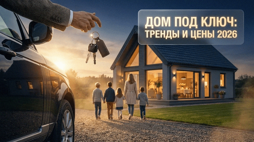 Строительство дома под ключ цена и для кого подходит этот формат в 2026 году