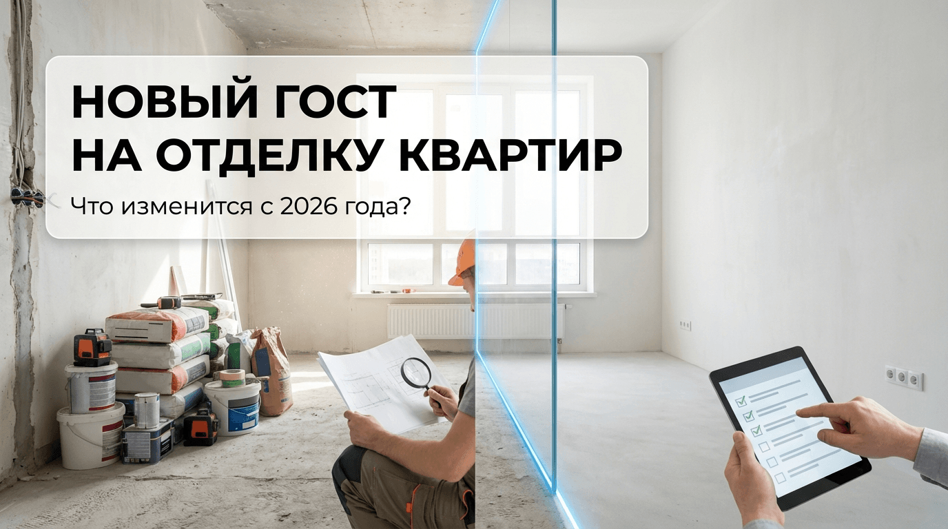 ГОСТ на отделку квартир: что изменится для жильцов и застройщиков