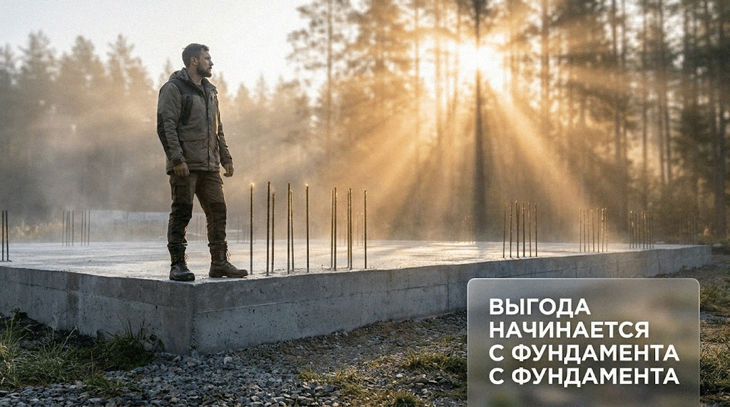 Купить дом в области на этапе фундамента: плюсы, минусы и выгоды