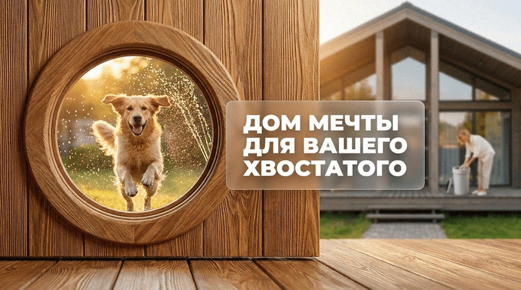 Обустройство коттеджа и участка для безопасного и комфортного проживания домашних животных