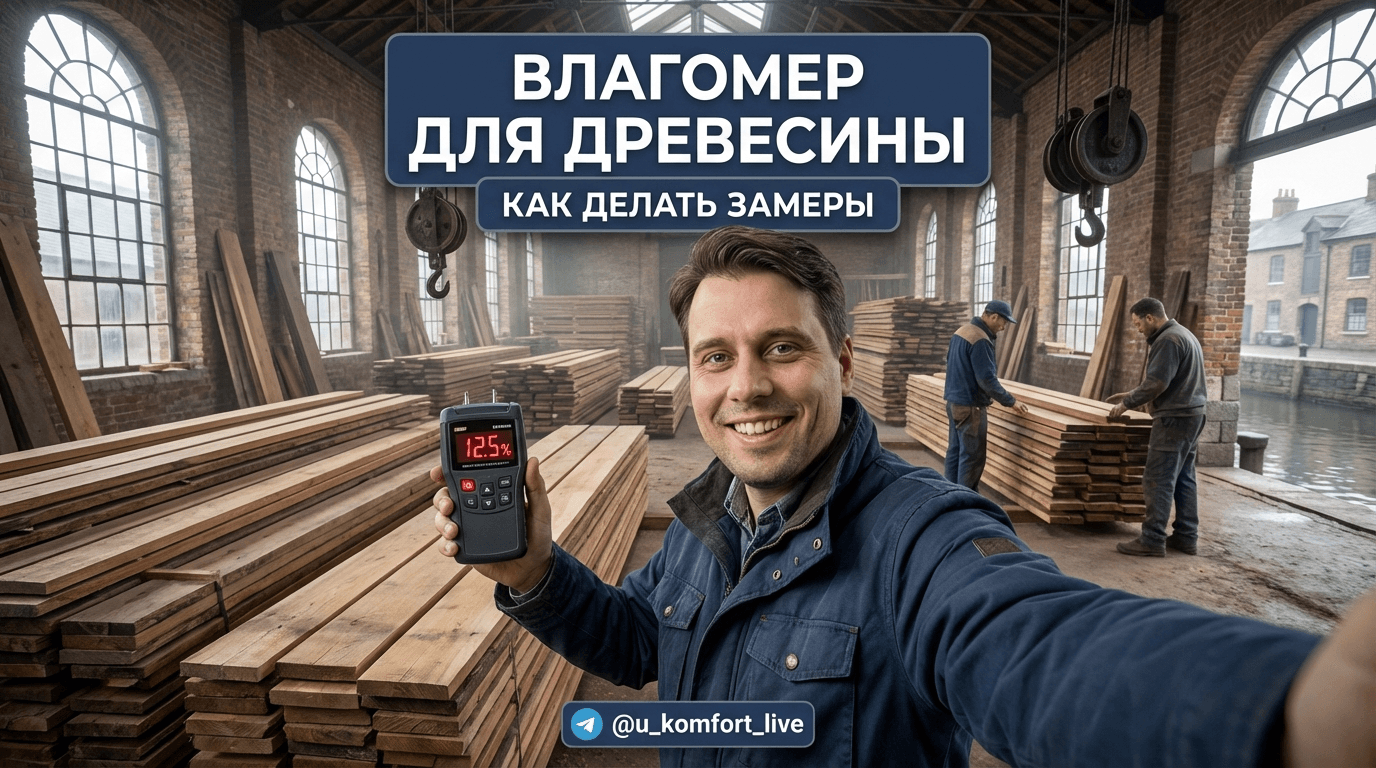 Влагомер для древесины: как правильно делать замеры и читать результаты