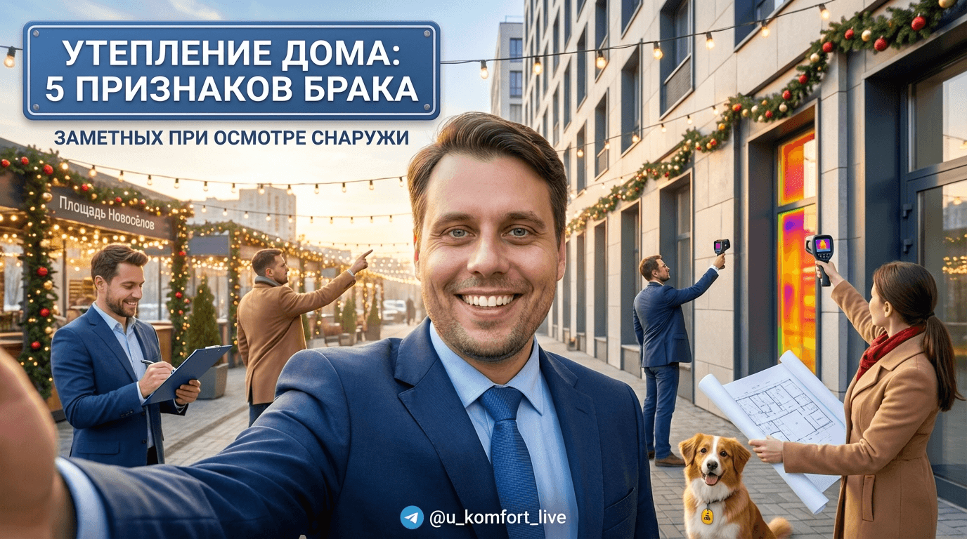 Утепление дома: 5 признаков брака, заметных при осмотре снаружи