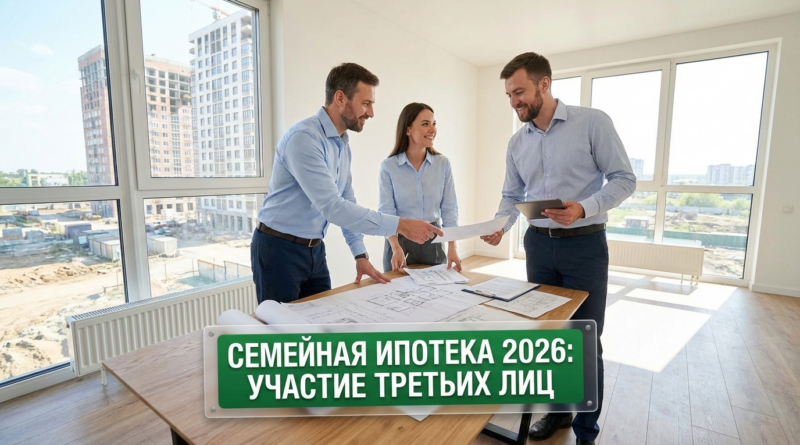 Условия семейной ипотеки в Совкомбанке 2026 с участием третьих лиц
